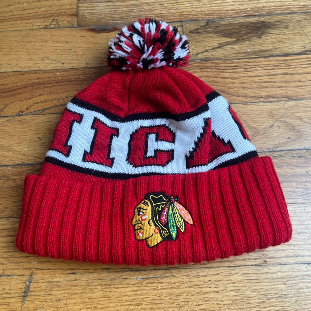 Blackhawks beanie